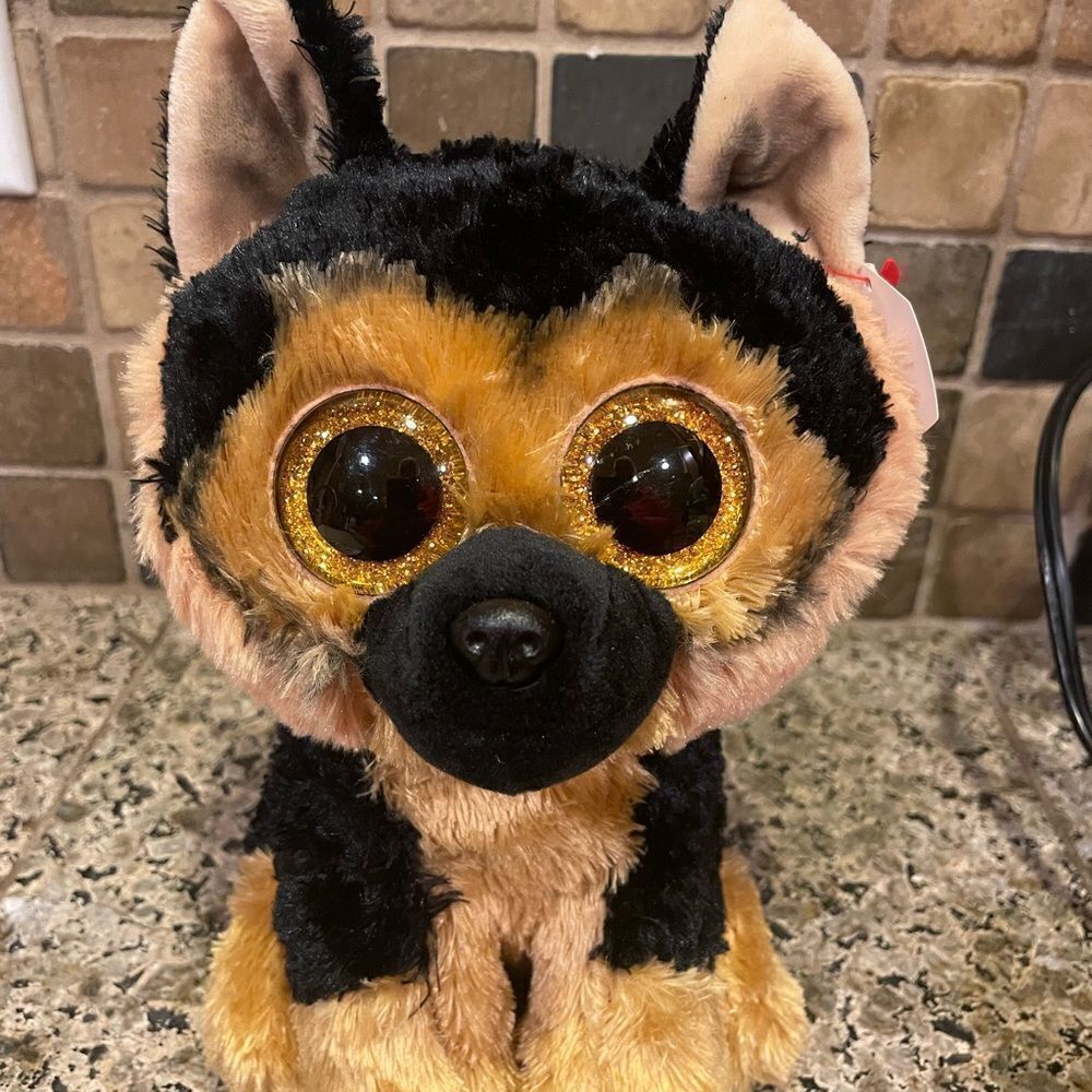 TY Spirit German Shepard Cub Plush Dog